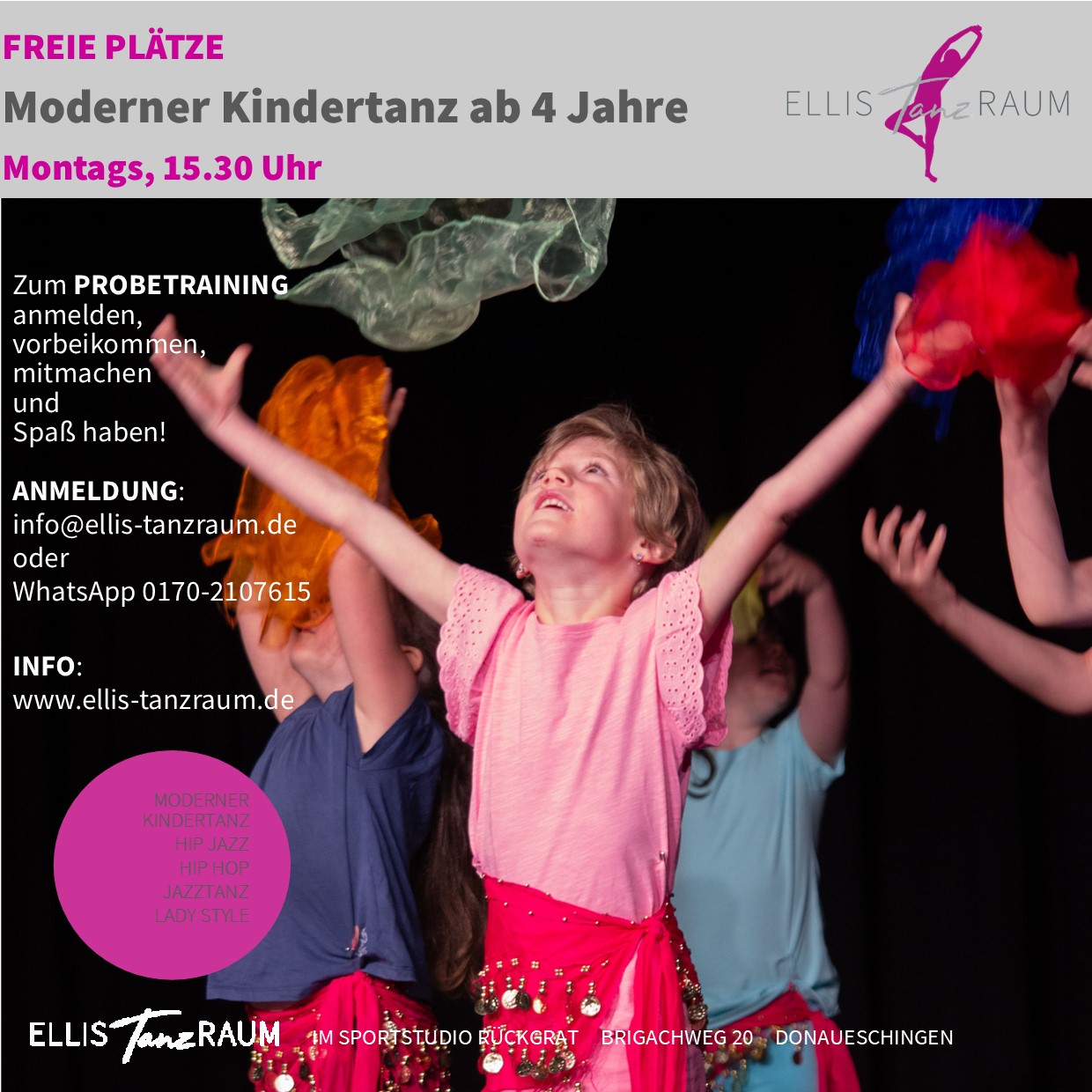 Moderner Kindertanz ab 4 Jahre Marz 2026